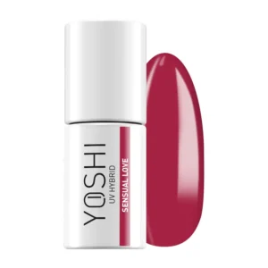 YOSHI - Lakier Hybrydowy UV - LOVE - Hybrid Sensual Love 6 ml - 614