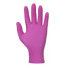 NITRYLEX - magenta ROZMIAR M 100 szt. rękawice diagnostyczne, nitrylowe, bez-pudrowe, różowe - Image 2