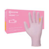 NITRYLEX - pink ROZMIAR XS 100 szt rękawice diagnostyczne i ochronne, nitrylowe, bez-pudrowe, różowe