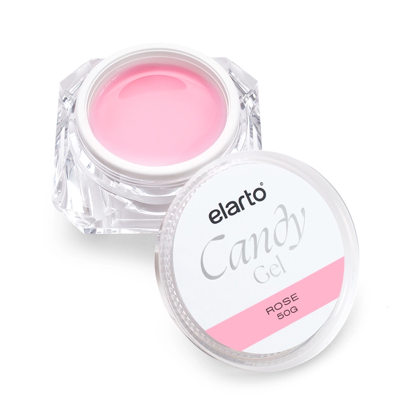 ELARTO - Żel budujący różowy kamuflaż Candy Rose 50g