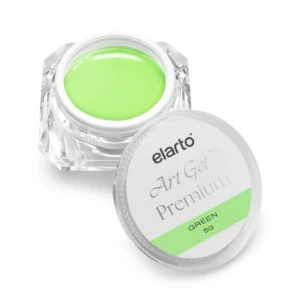 ELARTO - Żel do zdobienia paznokci Art Gel Premium Green 5g