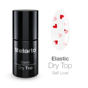 ELARTO - Top hybrydowy z różowo-czerwonymi serduszkami Elastic Dry Top Self Love 7ml