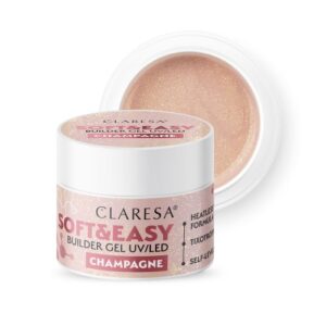 CLARESA - Claresa Żel budujący SOFT&EASY builder gel champagne 45g