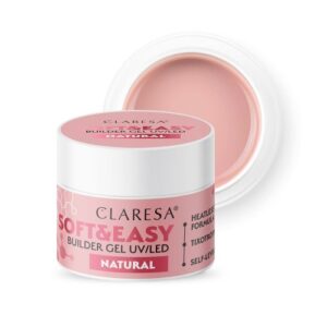 CLARESA - Claresa Żel budujący SOFT&EASY builder gel natural 90g
