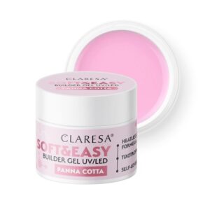 CLARESA - Claresa Żel budujący SOFT&EASY builder gel panna cotta 45g