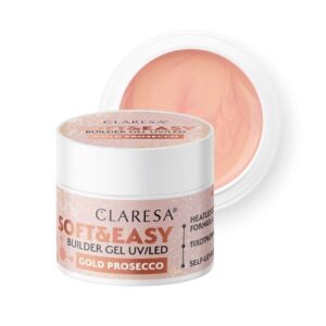 CLARESA - Claresa Żel budujący SOFT&EASY builder gel gold prosecco 12g