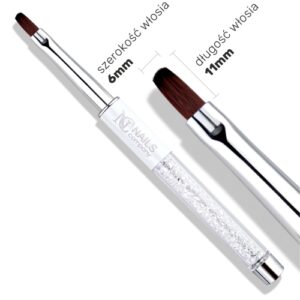 NAILS COMPANY - Pędzel no. 6 | OVAL