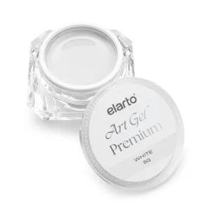 ELARTO - Żel do zdobienia paznokci Art Gel Premium White 5g
