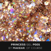 MAKEAR - PG01 Princess Gel - Gold 5ml - Image 2