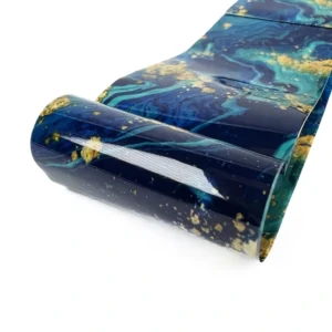 ELARTO -  Folia transferowa do zdobienia paznokci Marble 100cm