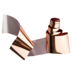 ELARTO - Folia transferowa do zdobienia paznokci Metallic Chrome Rose Gold 100cm