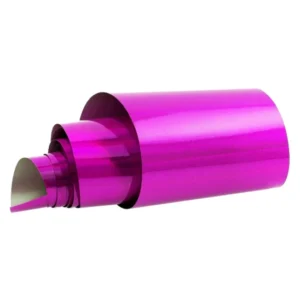 ELARTO - Folia transferowa do zdobienia paznokci Metallic Violet 80cm