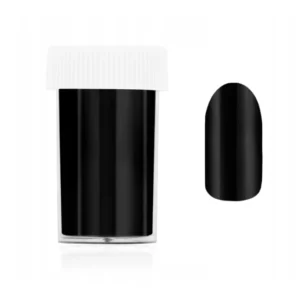 ELARTO - Folia transferowa do zdobienia paznokci Classic Black 120cm