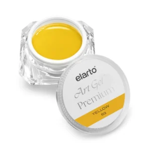 ELARTO - Żel do zdobienia paznokci Art Gel Premium Yellow 5g
