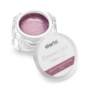 ELARTO - Żel do zdobień nr 233 Extreme Color Paint Gel Shimmer Rose 5g