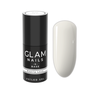 GLAM NAILS – Baza hybrydowa 5 Pearly Love 6ml