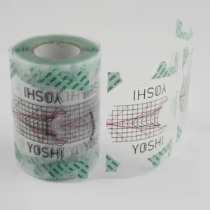 YOSHI - Formy / Szablony do przedłużania paznokci TRANSPARENTY 100 szt.