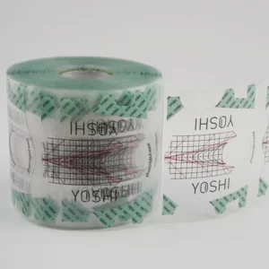 YOSHI - Formy / Szablony do przedłużania paznokci TRANSPARENTY 400 szt.