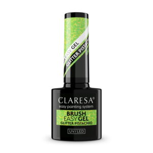 CLARESA - Brush Easy Gel GLITTER PISTACHIO 5g