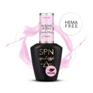SPN NAILS - Żel w butelce Builder Bottle Cream - Candy Floss 10ml