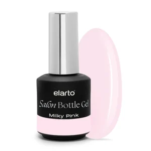 ELARTO - Żel budujący w butelce Salon Bottle Gel Milky Pink 15ml