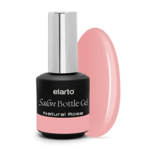 ELARTO - Żel budujący w butelce Salon Bottle Gel Natural Rose 15ml