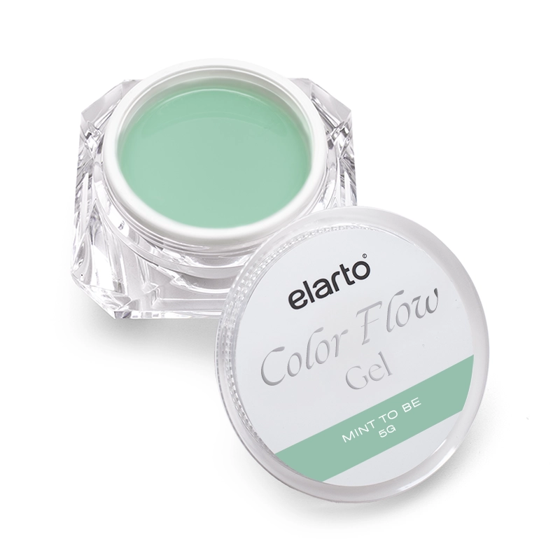ELARTO - Żel budujący błękitny Color Flow Gel Mint To Be 5g