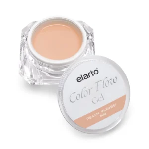 ELARTO - Żel budujący błękitny Color Flow Gel Peach, Please 50g