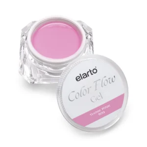 ELARTO - Żel budujący błękitny Color Flow Gel Think Pink 50g