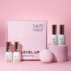 SAUTE NAILS - Żel w butelce BiB Level Up - Zestaw