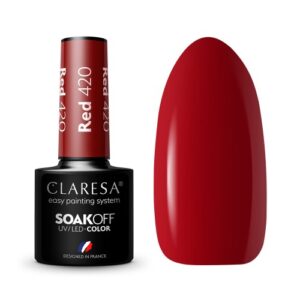 CLARESA - Lakier hybrydowy RED 420 5g