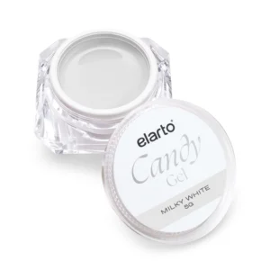 ELARTO - Żel budujący Candy Gel Milky White 5g
