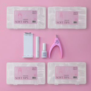 SAUTE NAILS - Zestaw Soft Tips System XXL